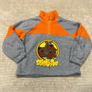 Vintage Y2K 2000 Scooby-Doo Fleece Pullover Sweatshirt size 4